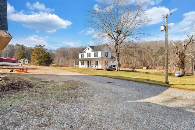 380 Trails End Dr, Hardy, VA 24101 - view of dirt / gravel road