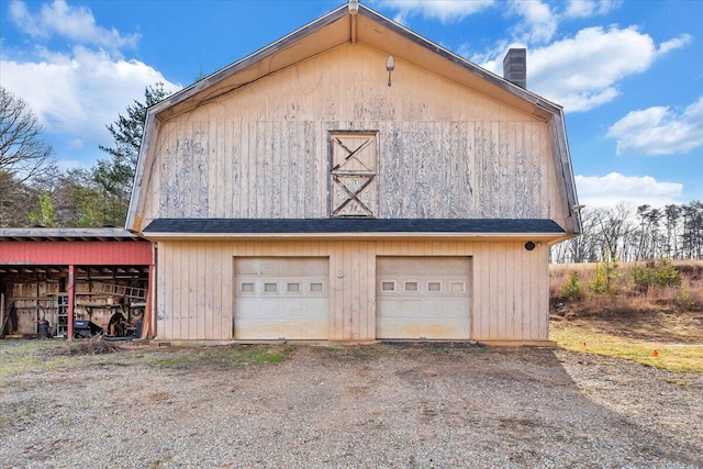 380 Trails End Dr, Hardy, VA 24101 - garage with a garage and driveway