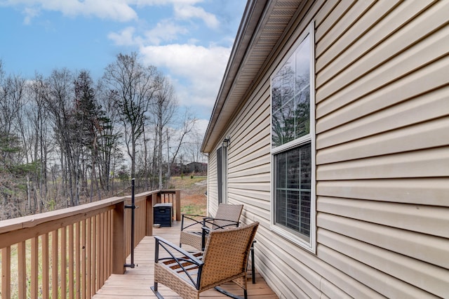 1944 Dickerson Mill Rd, Bedford, VA 24523 - view of deck
