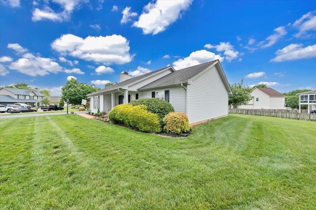 2420 Carlsbad Cir, Roanoke, VA 24012 - view of home's exterior featuring a chimney