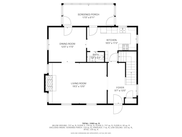 floor plan / room layout