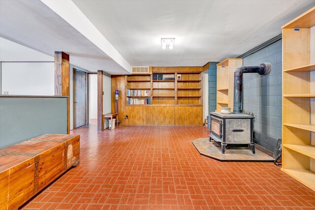 3553 Kidder Ln, Salem, VA 24153 - hall with brick patterned floors