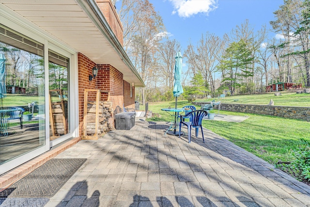 3553 Kidder Ln, Salem, VA 24153 - view of patio / terrace featuring outdoor dining space