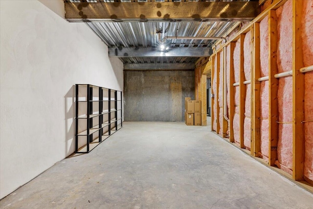 6618 Hartman Ct, Roanoke, VA 24019 - view of unfinished below grade area