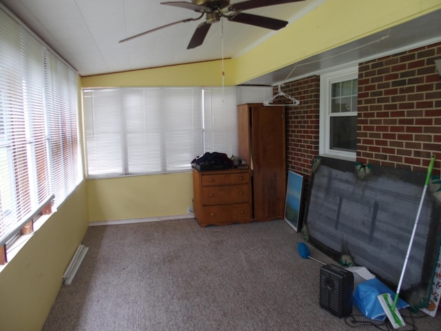 107 Lilac Dr, Shawsville, VA 24162 - unfurnished sunroom featuring lofted ceiling