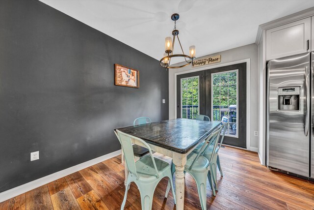 60 Surber Dr, Moneta, VA 24121 - detailed view of dark wood-style floors and white cabinets