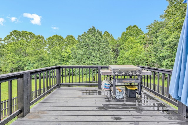 60 Surber Dr, Moneta, VA 24121 - view of wooden deck