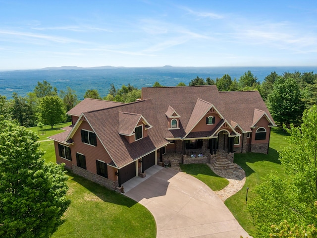 493 Pops Peak Rd, Fancy Gap, VA 24328 - view from above of property