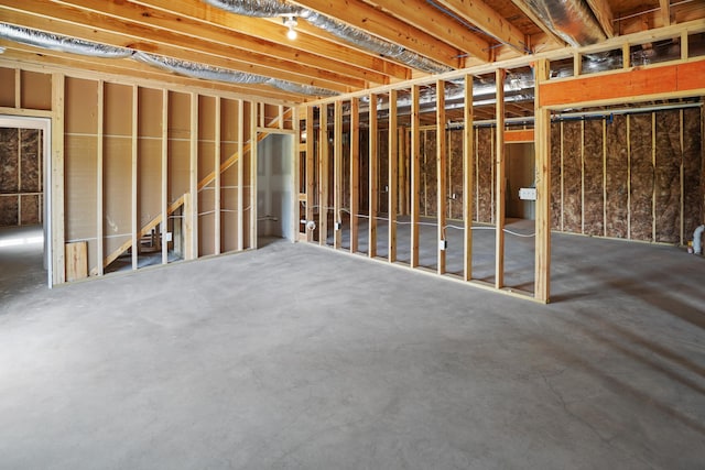 105 Belvior Cir, Moneta, VA 24121 - view of unfinished below grade area