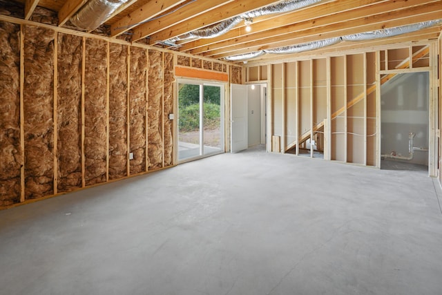 105 Belvior Cir, Moneta, VA 24121 - miscellaneous room featuring concrete flooring