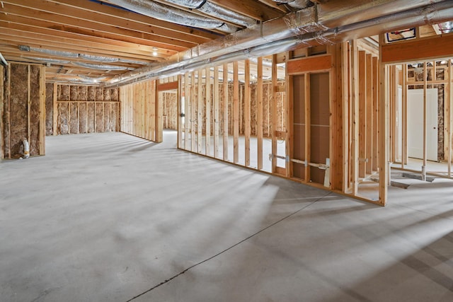 105 Belvior Cir, Moneta, VA 24121 - view of unfinished below grade area