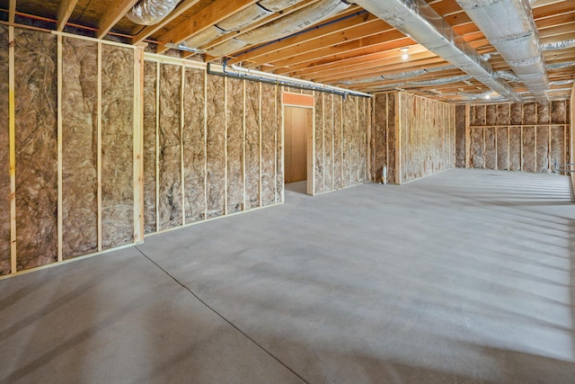 105 Belvior Cir, Moneta, VA 24121 - view of unfinished basement