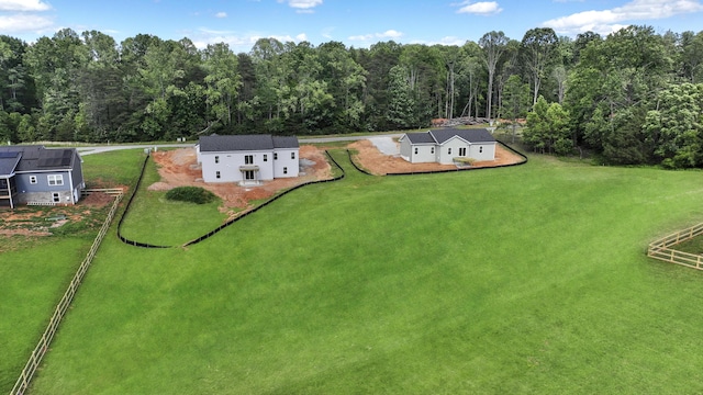 105 Belvior Cir, Moneta, VA 24121 - view from above of property featuring a heavily wooded area