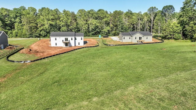 105 Belvior Cir, Moneta, VA 24121 - aerial view of property and surrounding area with a forest