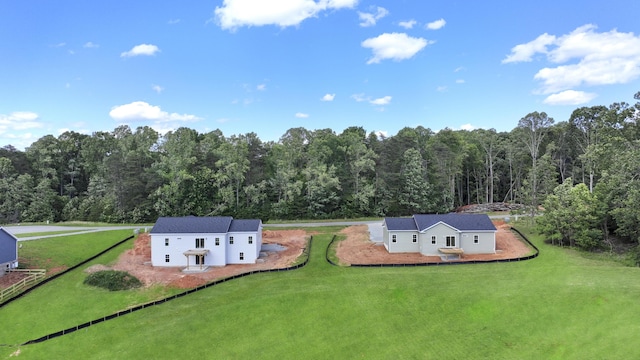 105 Belvior Cir, Moneta, VA 24121 - view of subject property featuring a forest
