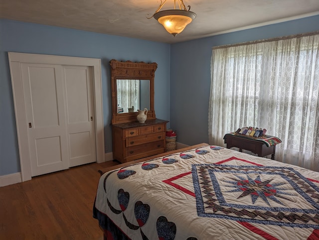 1987 Franklin St, Rocky Mount, VA 24151 - bedroom featuring wood finished floors and baseboards