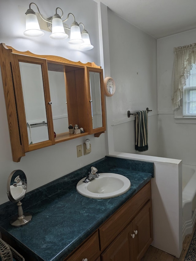 1987 Franklin St, Rocky Mount, VA 24151 - full bathroom with a bath and vanity