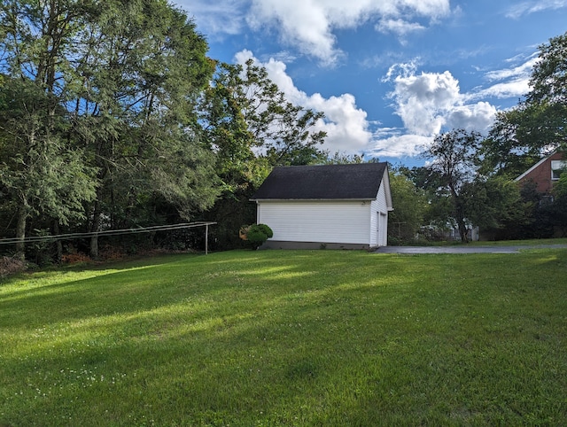 1987 Franklin St, Rocky Mount, VA 24151 - view of green lawn featuring an outdoor structure