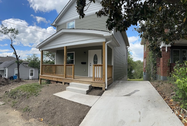 321 Patton Ave NW, Roanoke, VA 24016 - view of front of property with covered porch