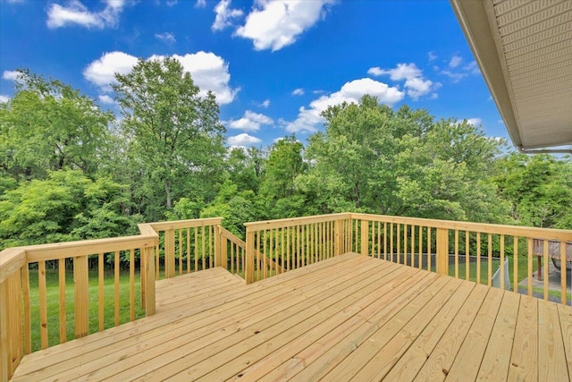 112 N Rome Dr, Roanoke, VA 24019 - view of wooden deck