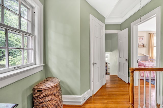 2408 Avenham Ave SW, Roanoke, VA 24014 - corridor featuring light wood-style flooring
