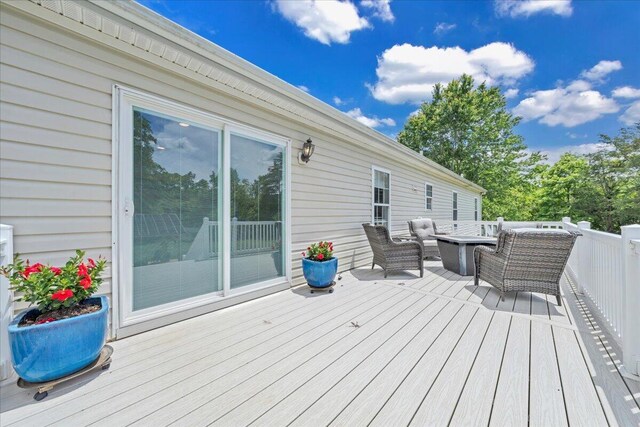 414 Mallard Cove Rd, Moneta, VA 24121 - view of deck