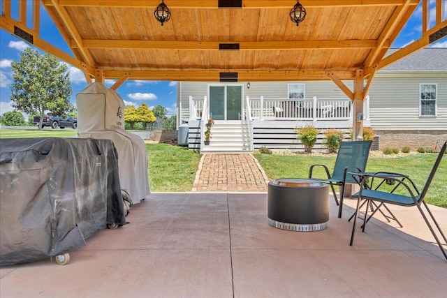 414 Mallard Cove Rd, Moneta, VA 24121 - view of patio / terrace