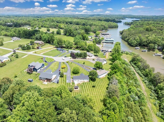 414 Mallard Cove Rd, Moneta, VA 24121 - bird's eye view of a large body of water and a forest