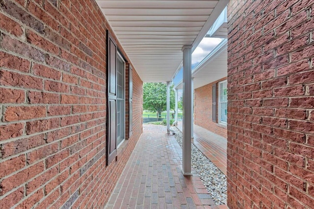 2521 Feather Garden Cir, Vinton, VA 24179 - view of side of home featuring brick siding