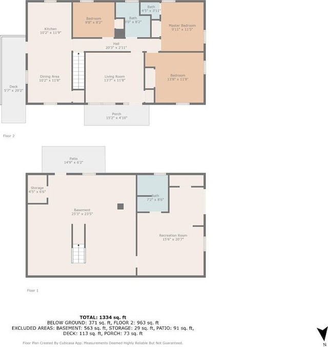 66 Adrian St, Bassett, VA 24055 - floor plan / room layout