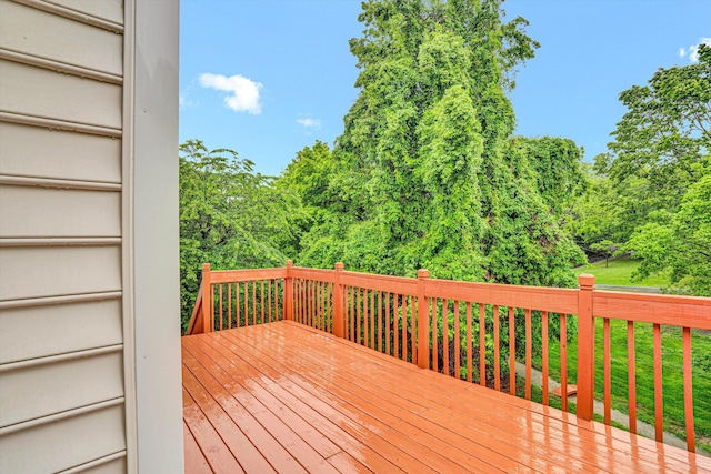 view of deck
