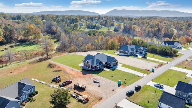 LOT4 Golf View Ct, Huddleston, VA 24104 - bird's eye view of mountains and a forest