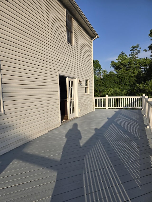 100 View Dr, Goodview, VA 24095 - view of deck