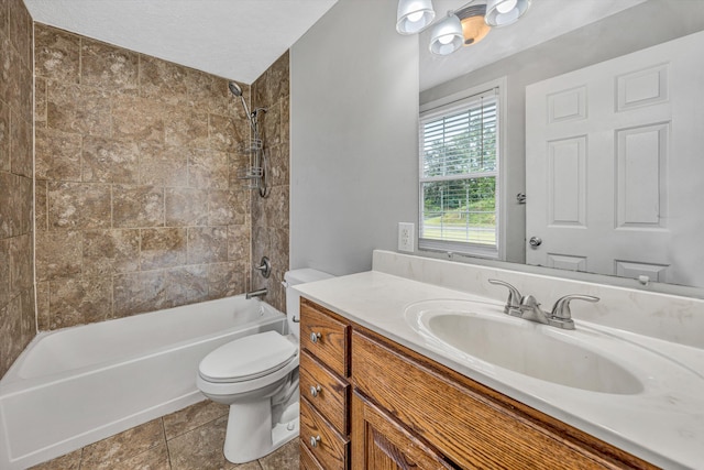 1841 Old Franklin Tpke, Rocky Mount, VA 24151 - full bathroom featuring toilet, vanity, and tub / shower combination