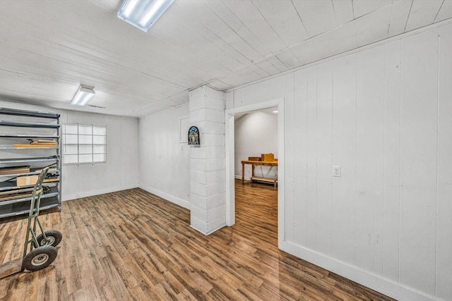 1841 Old Franklin Tpke, Rocky Mount, VA 24151 - below grade area featuring wood finished floors and baseboards