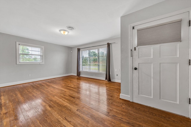 1841 Old Franklin Tpke, Rocky Mount, VA 24151 - empty room with wood finished floors, healthy amount of natural light, and baseboards