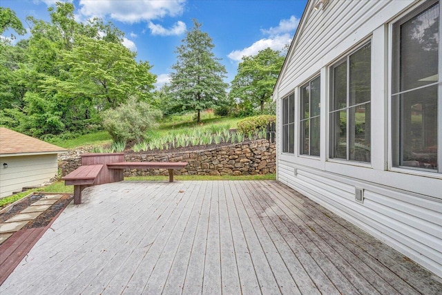 view of deck