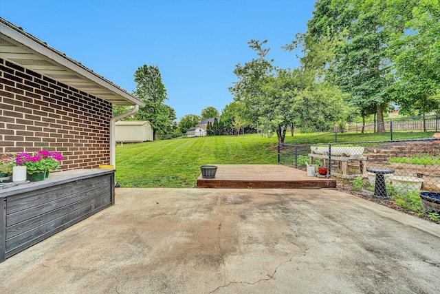 3643 Larson Ln, Roanoke, VA 24018 - view of patio / terrace