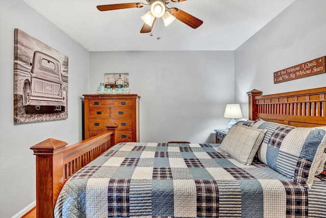 93 SW Ave, Buchanan, VA 24066 - bedroom with a ceiling fan