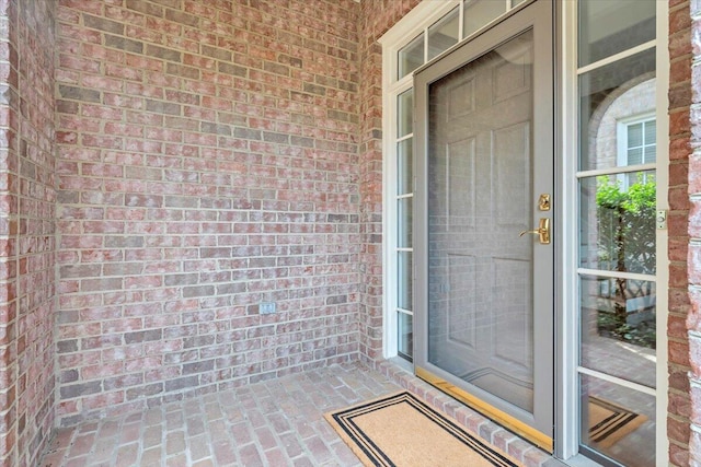 3326 Belshire Ct SW, Roanoke, VA 24014 - view of exterior entry with brick siding