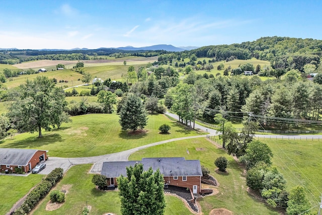 230 Pinehaven Rd, Fincastle, VA 24090 - view from above of property with a mountainous background
