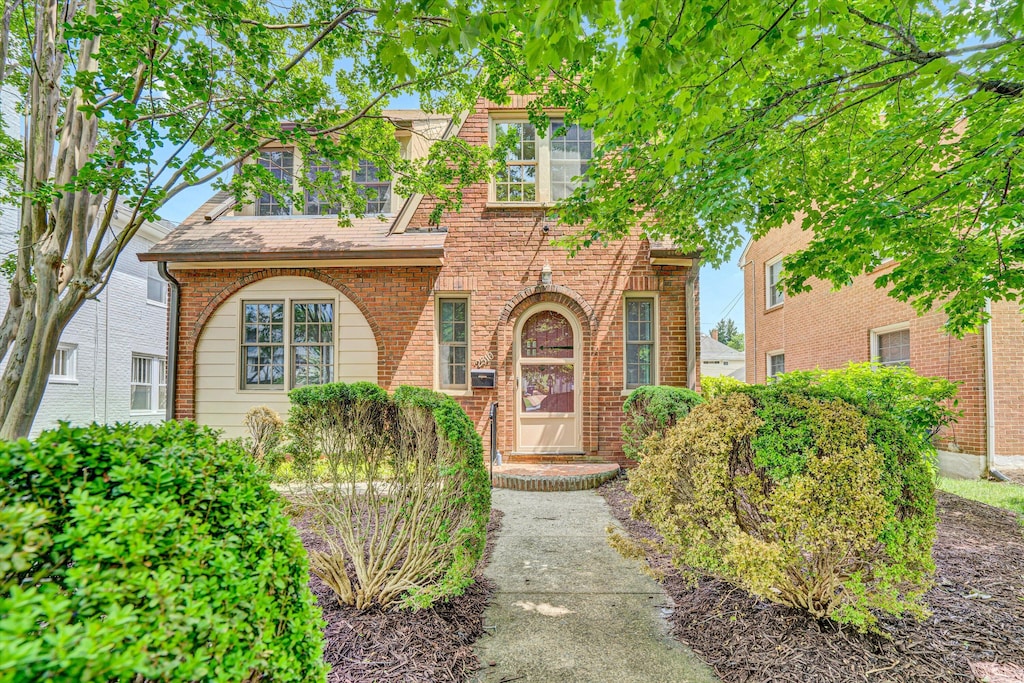 2510 Rosalind Ave SW, Roanoke, VA 24014 - tudor-style house featuring brick siding