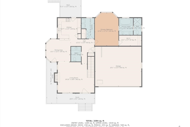 1309 W Pine Ridge Rd, Huddleston, VA 24104 - floor plan / room layout