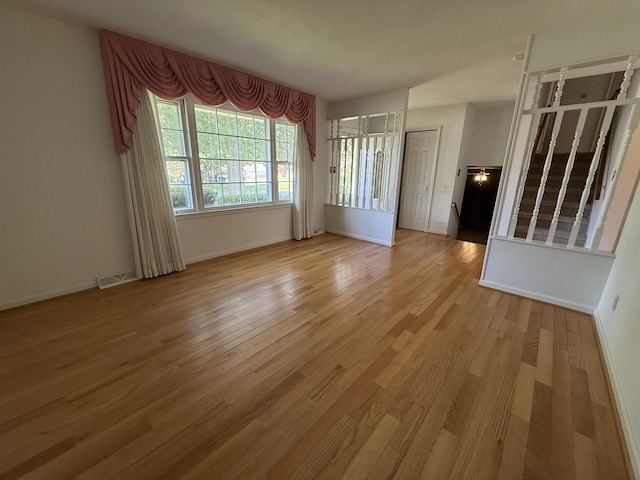 5265 Wipledale Ave, Roanoke, VA 24019 - empty room with wood finished floors and baseboards