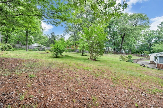 8209 Webster Dr, Roanoke, VA 24019 - view of yard featuring view of scattered trees and a patio area