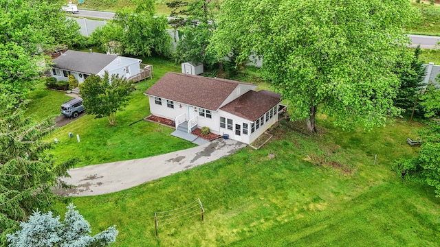 8574 Brubaker Dr, Roanoke, VA 24019 - view from above of property