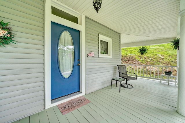 3759 Mill Iron Rd, Goodview, VA 24095 - entrance to property featuring a porch