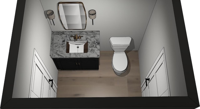 LOT243 Flagstick Ct, Penhook, VA 24137 - bathroom featuring toilet and vanity