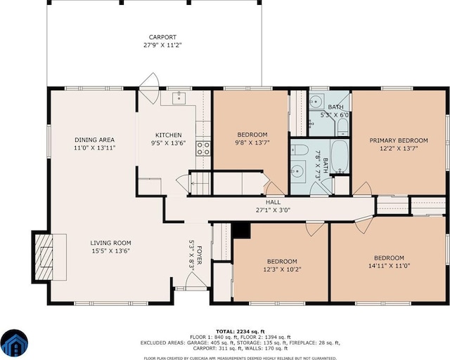 1104 Dolly Ann Dr, Covington, VA 24426 - home floor plan