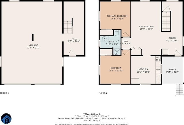 1104 Dolly Ann Dr, Covington, VA 24426 - property floor plan